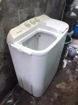 Jual mesin cuci merk sharp kpsitas 6,5kg cocok buat anak kost
