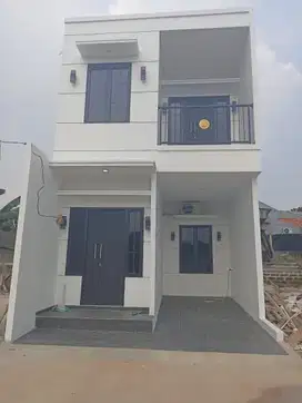 Rumah 2 lantai clasic Eropa paling murah di Kalisari ps rebo jakarta