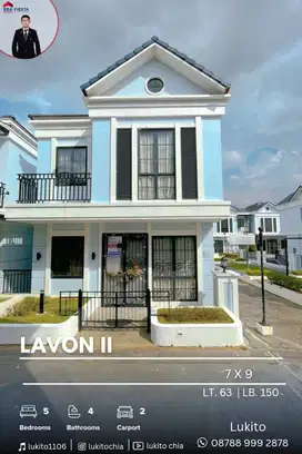 Dijual Rumah 3 Lantai Double Decker di Suvarna Sutera Siap Huni