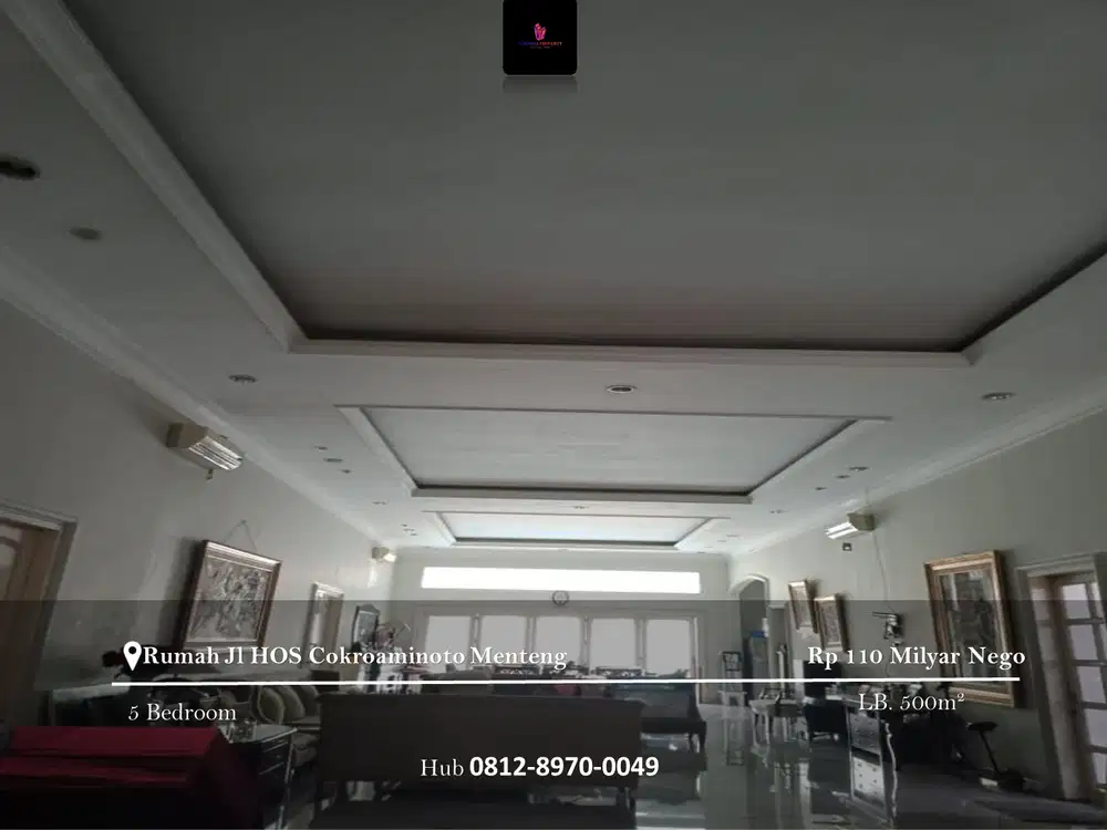 Dijual Jl Rumah Hos Cokroaminoto Menteng 2 Lantai
