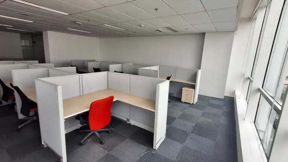 SEWA KANTOR KIRANA 3 OFFICE FURNISHED LUAS 212 SQM
