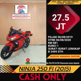 Kawasaki NINJA 250 FI TAHUN 2015 KM LOW