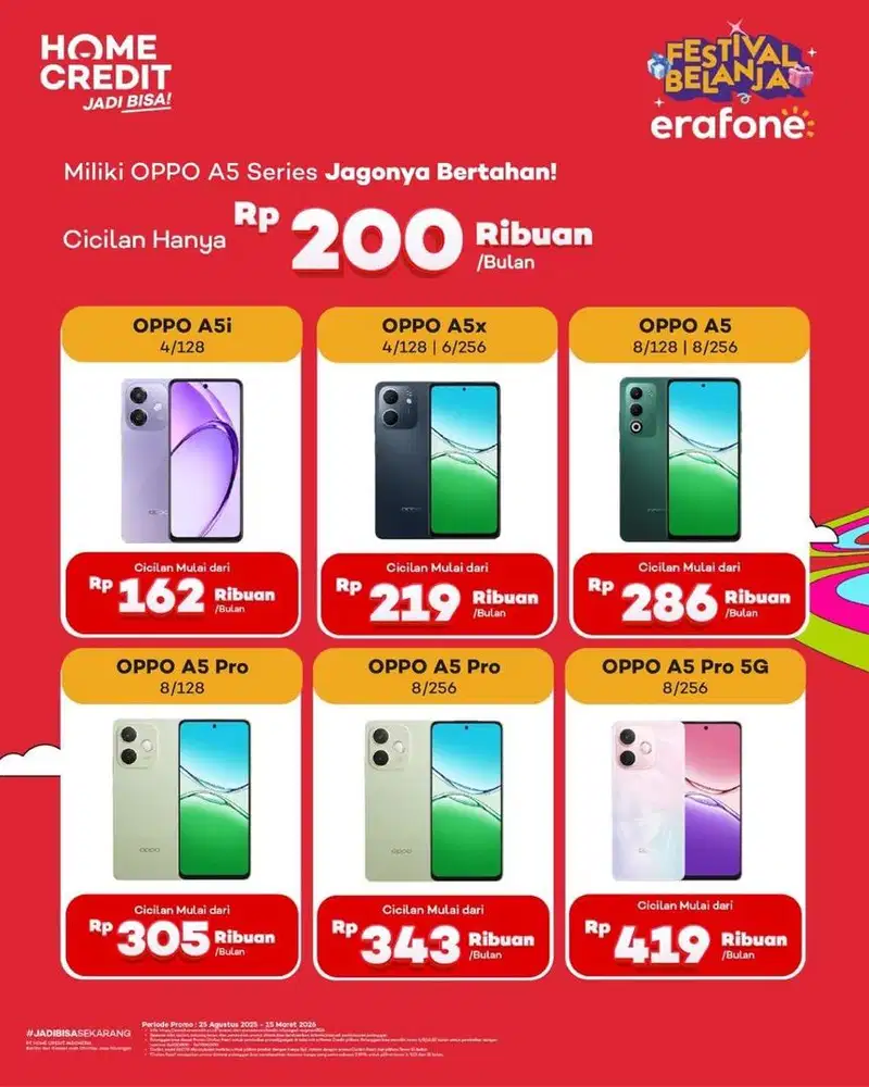 Cicilan Oppo A5 Pro