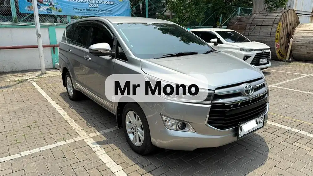 KIJANG INNOVA 2.4 V DIESEL AT 2018 WARNA SILVER LOW KM