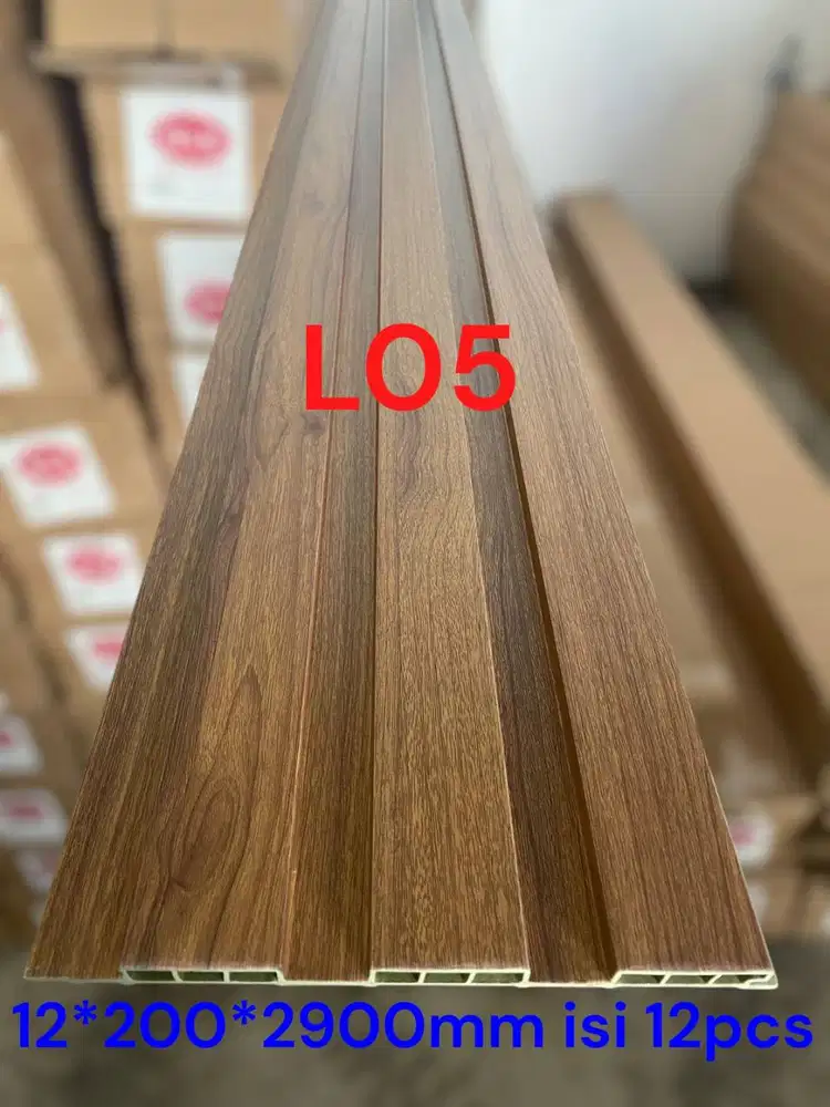 JUAL WALLPANEL WPC DINDING INDOOR WOODPANEL 290CM BAHAN PVC HIGH QUALI