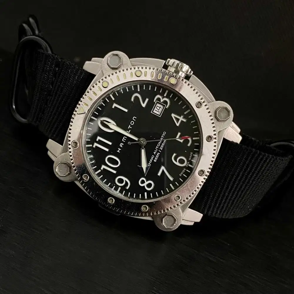 Hamilton khaki navy below zero automatic
