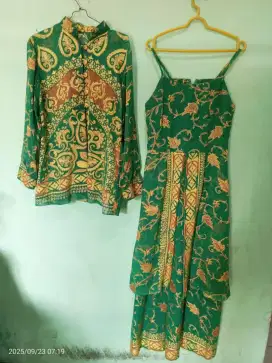 Dijual setelan blouse