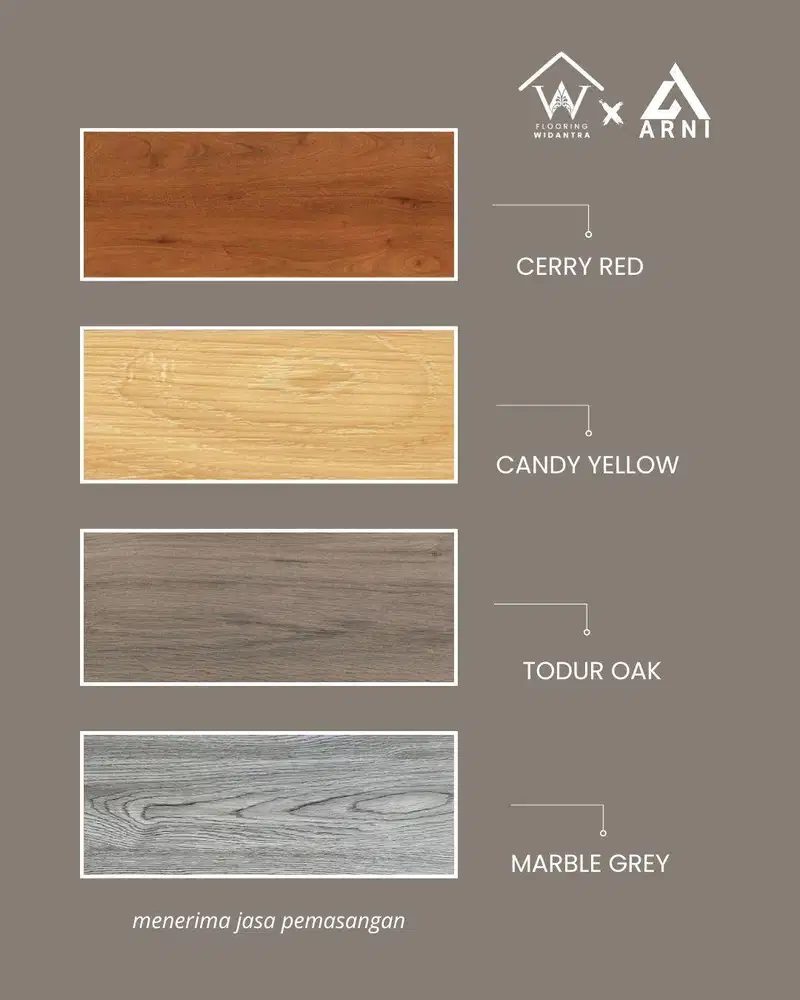 LANTAI SPC YOURA MOTIF KAYU TEBAL 5,5mm