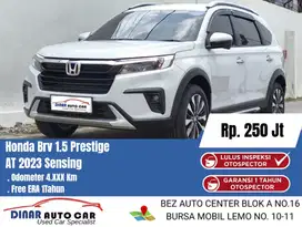 BRV Prestige Sensing 2023 Matic Putih Km 4Rb Warenty On *Dinar Auto*