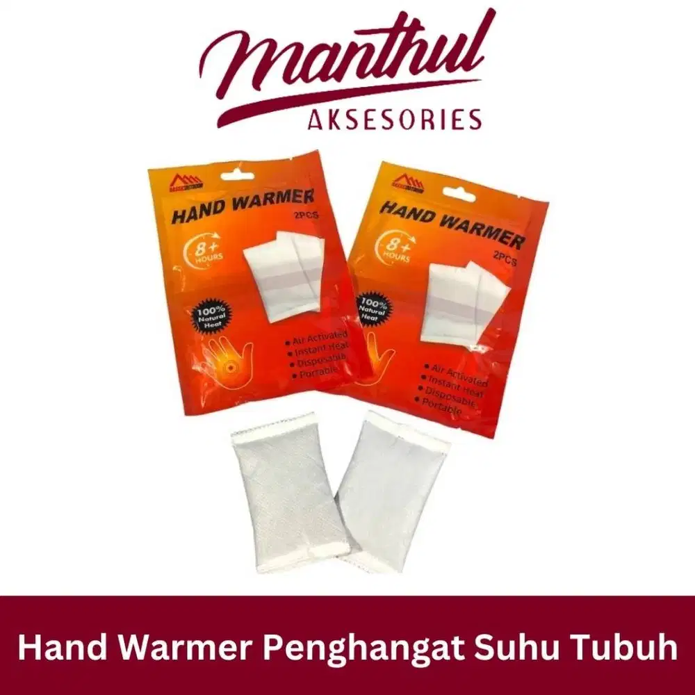 Hand Warmer Penghangat Suhu Tubuh 8-12 jam Heatpack Penghangat Tangan
