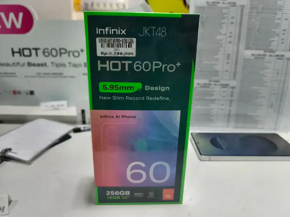 INFINIX HOT 60 PRO PLUS RAM 8/256GB ATLANTIS DAHSYAT