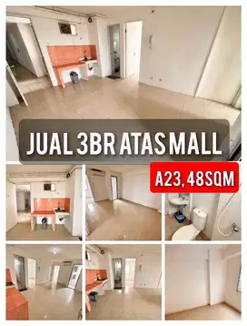 SHM 3BR atas mall siap huni apartemen Bassura City tower A