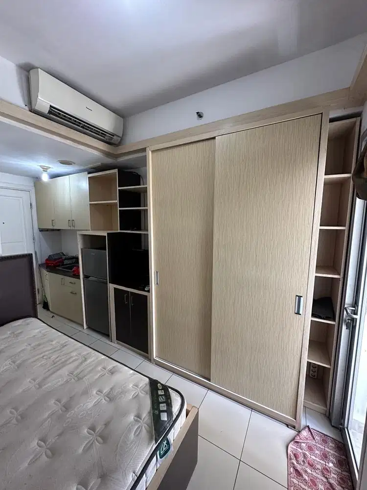 ready unit apartemen green lake sunter,tipe studio furnished,view pool