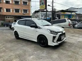 TOYOTA AGYA 1.2 GR SPORT M/T 2022 PUTIH YARIS JAZZ HRV BRV