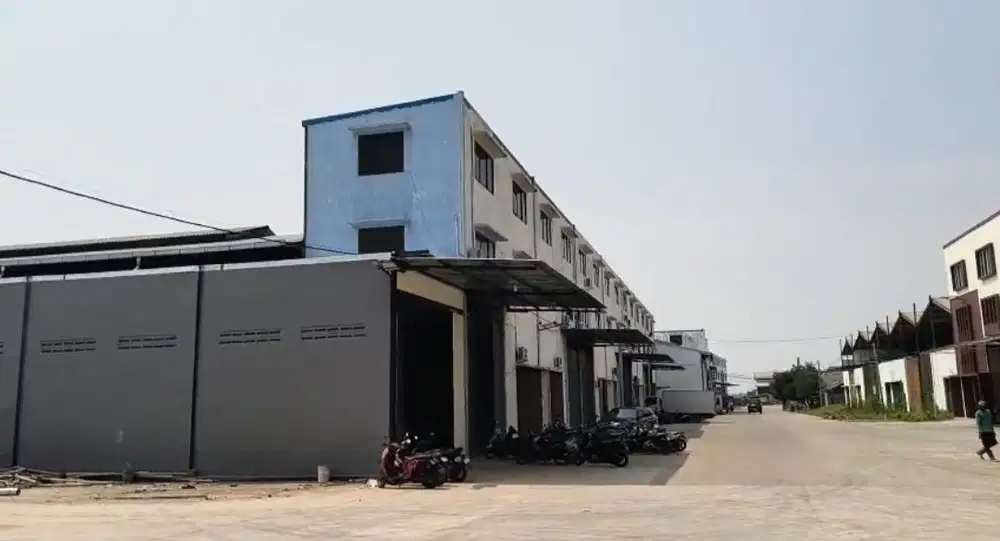 Disewakan gudang baru jl selembaran, Teluknaga,
