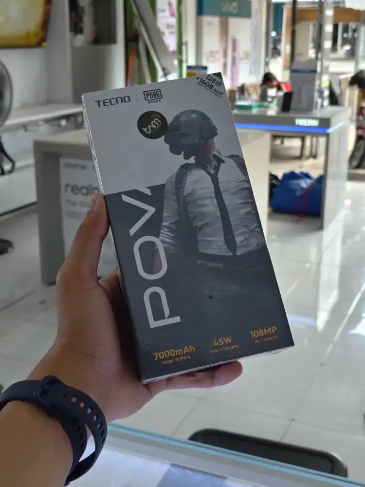 Tecno Pova 7 8/128GB (new) *BISA COD/DIANTAR (Fastrespon Wa)