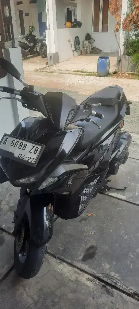 Yamaha Aerox 155 2017 warna hitam