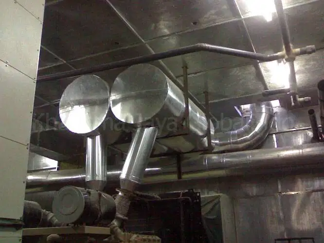 Jual Silencer Knalpot Genset Residential,Kritikal, Industrial