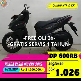 HONDA VARIO 160 CBS 2023 KREDIT DP HANYA 600RIBU ANGSURAN TERJANGKAU