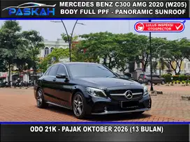 Sunroof Odo=21k TAX=oktober-2026 PPF Mercedes Benz C 300 AMG 2020 c300