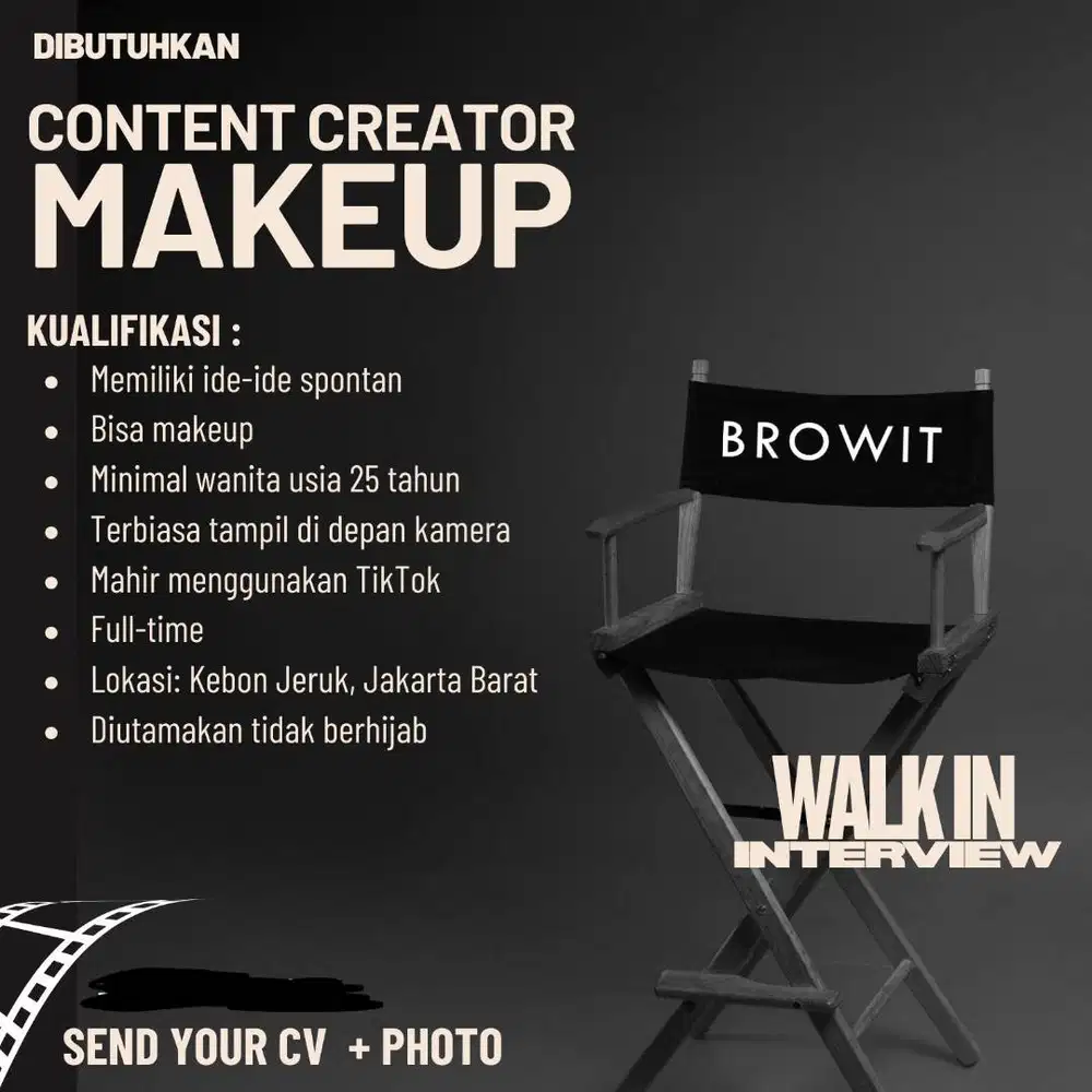 dibutuhkan makeup konten creator