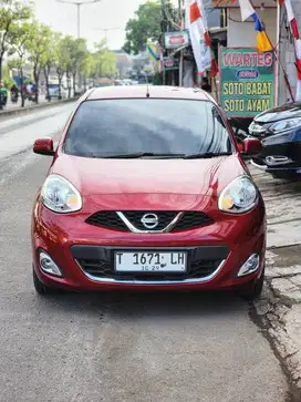 NISSAN MARCH 1.5 L AT 2014 UNIT ISTIMEWA PAJAK PANJANG LOW KM GRESH !