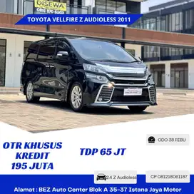KM 38RB Toyota Vellfire Z Audioless 2.4 AT 2011