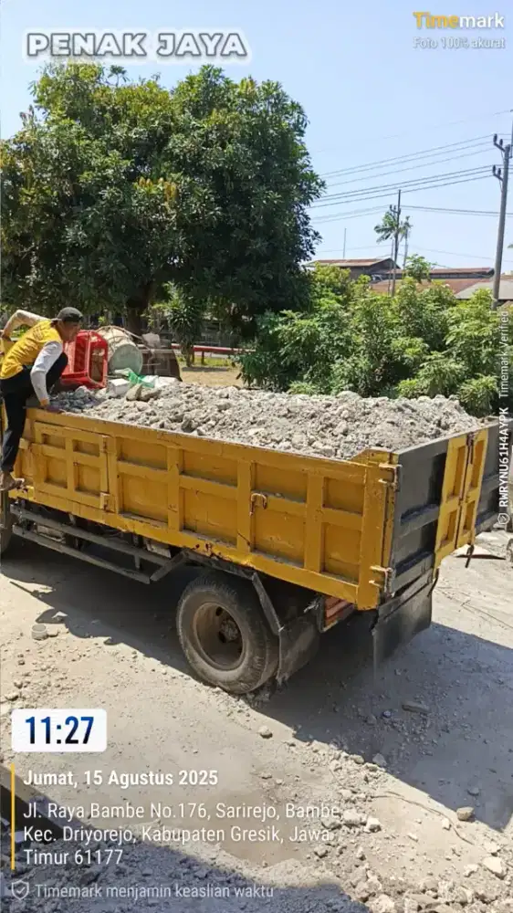 Jasa buang gragal dan sampah proyek