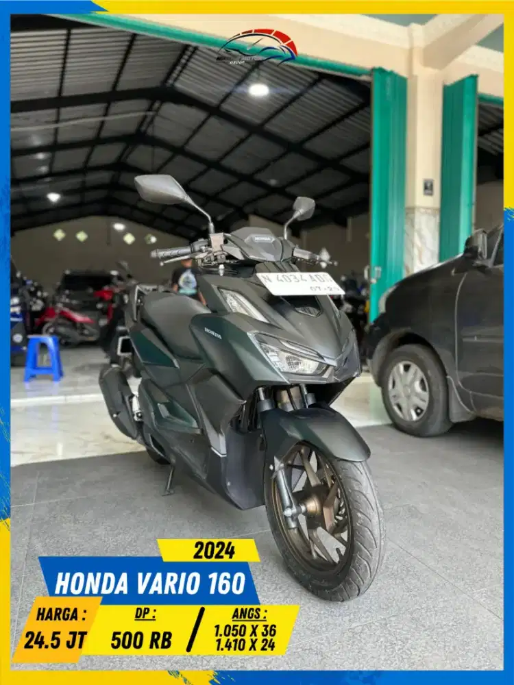 HONDA VARIO 160 2024 BARANG CIAMIK BOSS HIKMAH MOTOR KEPUH MALANG