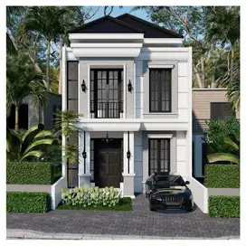 Rumah Baru 2 LT DP 0 Nempel Grand Depok City 10 Menit Stasiun Depok