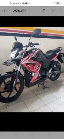 Dijual motor Honda CB150R THN 2014