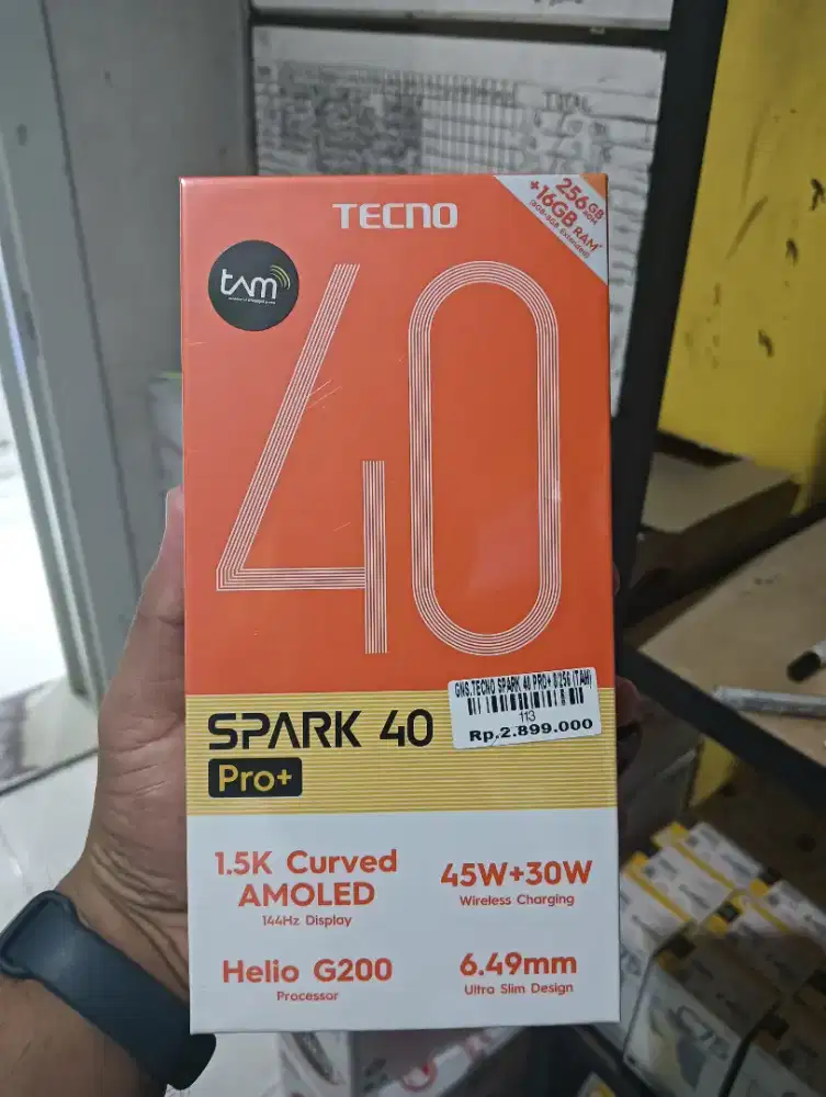 TECNO SPARK 40 PRO PLUS 8/256 | ATLANTIS DAHSYAT