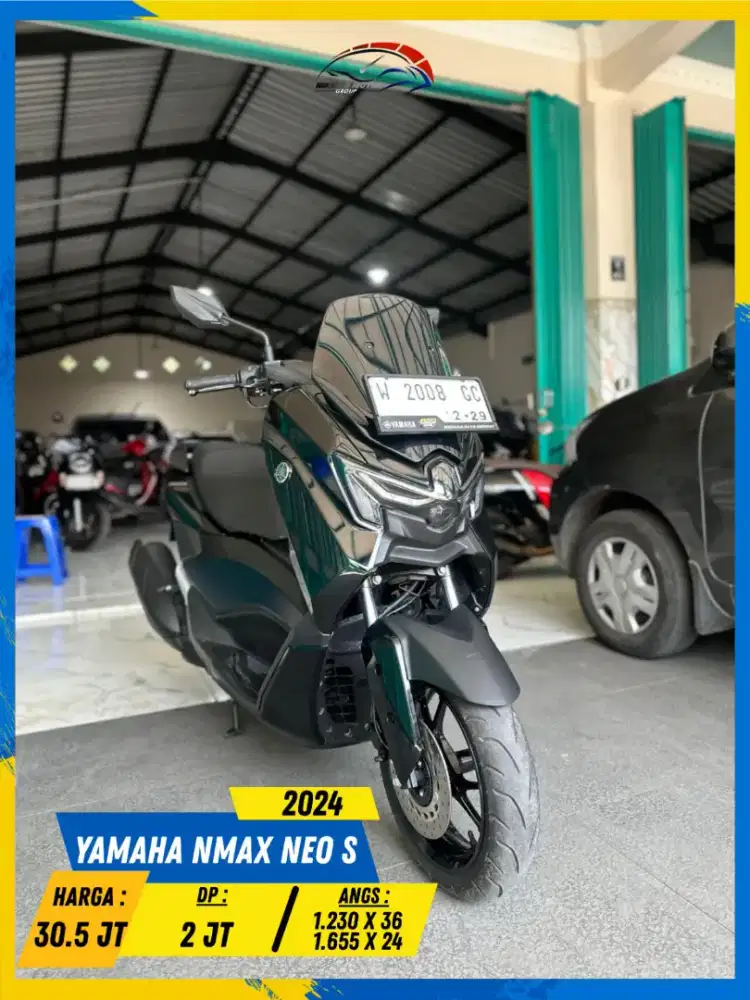 YAMAHA NMAX NEO S 2024 PLAT W NEGO BOSS HIKMAH MOTOR KEPUH MALANG
