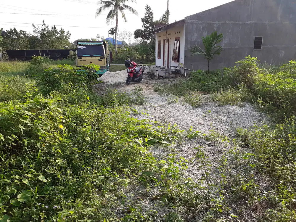 Tanah jalan harapan raya 15x15m siap bangun