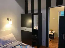 SEWA 2BR bulanan FREE wifi Apartemen Pancoran Riverside Furnished