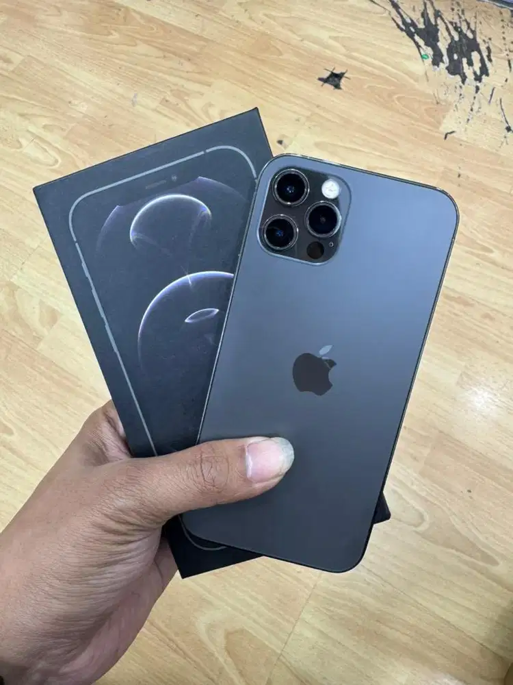 Iphone 12 pro 256Gb graphite second mulus no minus sinyal all operator