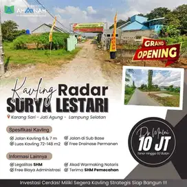 KAVLING MURAH DALAM PERUMAHAN SIAP BANGUN