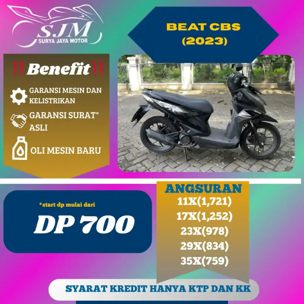 Beat CBS 2023 Pajak Panjang
