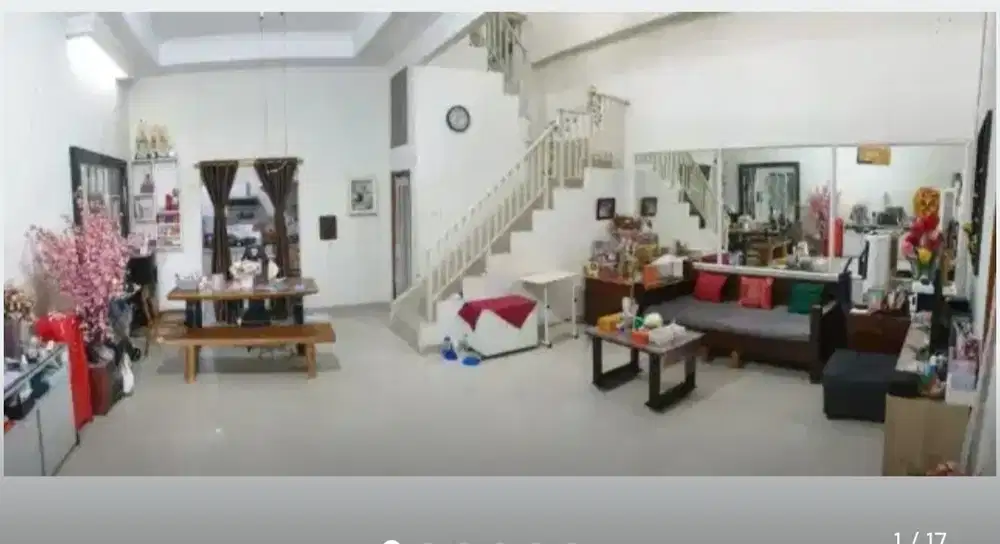 Rumah 2 lantai cluster Poris Indah, siap huni, bisa kpr