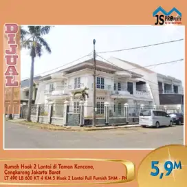 JUAL CEPAT RUMAH HOOK DI TAMAN KENCANA CENGKARENG JAKARTA BARAT