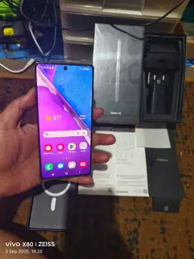 Samsung Note 20 Sein 8/256 Normal Siap Pakai