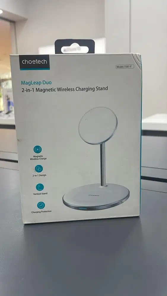 CHOETECH 2 in 1 MAGNETIC WIRELESS CHARGING