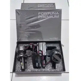 Lampu mobil LED H4 fortuna premium 50 watt super terang