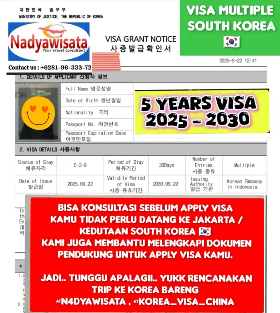 JASA APPLY VISA KOREA
