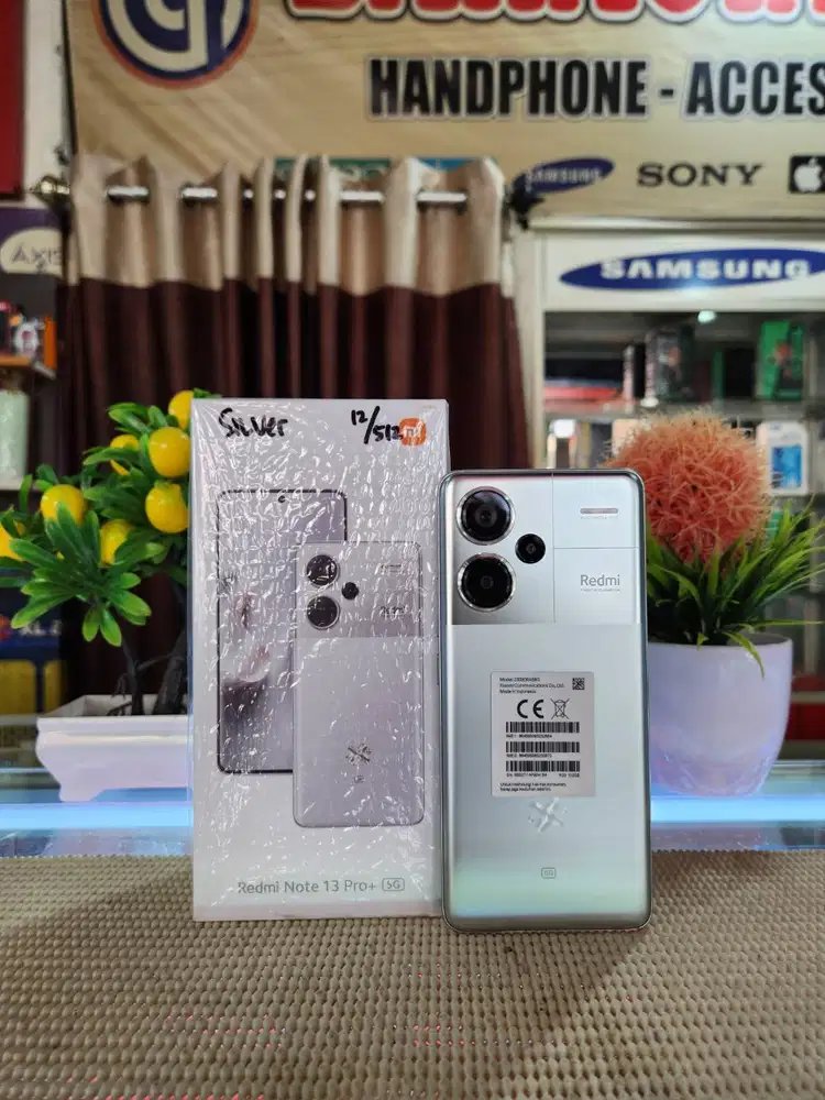 Redmi Note 13 Pro Plus Ram 12+12Gb/ 512Gb Fullset Mulus 99% Bergaransi