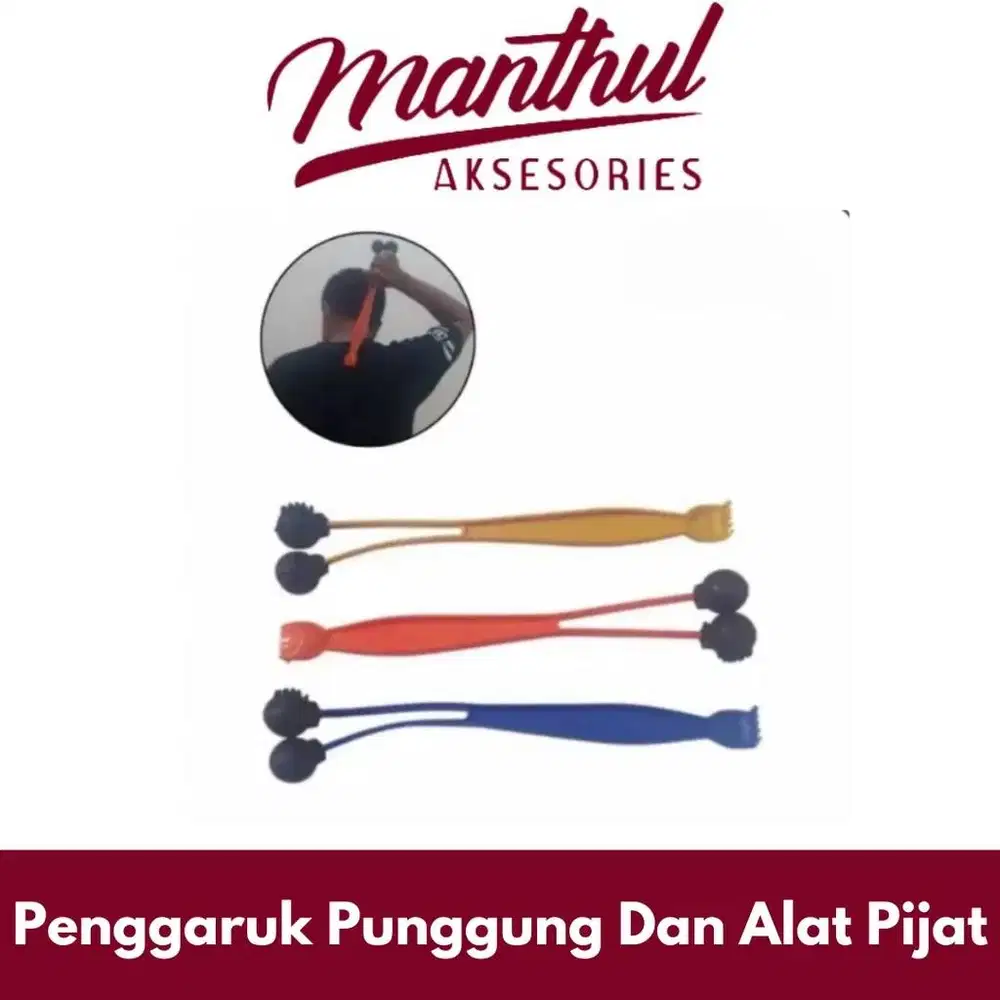 Penggaruk Punggung Dan Alat Pijat (Garukan Punggung, Alat Garuk)