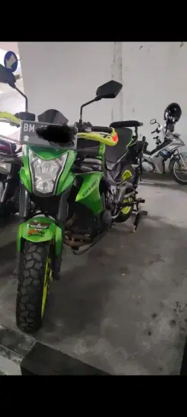 Dijual ER6 N 650cc plat BM pajak hidup