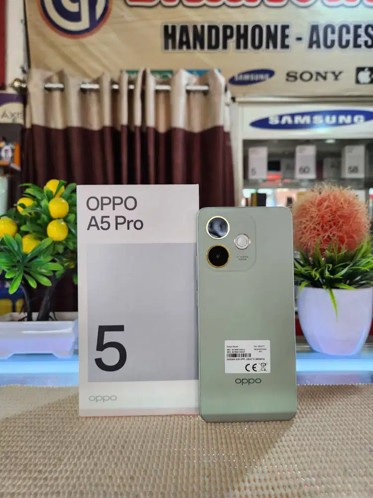 Oppo A5 Pro Ram 8+8Gb/ 256Gb Fullset Mulus Ori 100% Like New Brgaransi