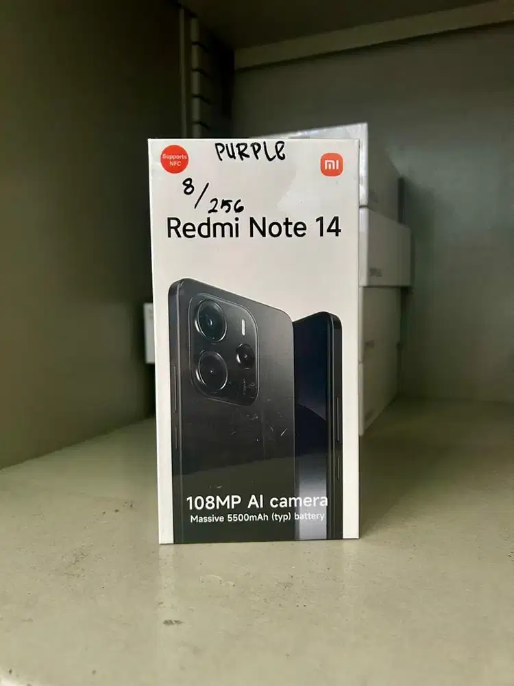 redmi note 14 8/256 garansi resmi