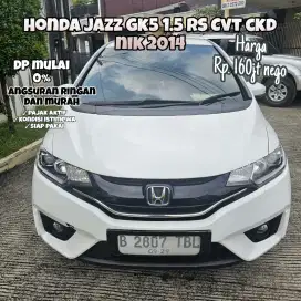 Dp 0% !! Tangan 1 dari baru Jazz rs cvt gk5 2014 wrn putih